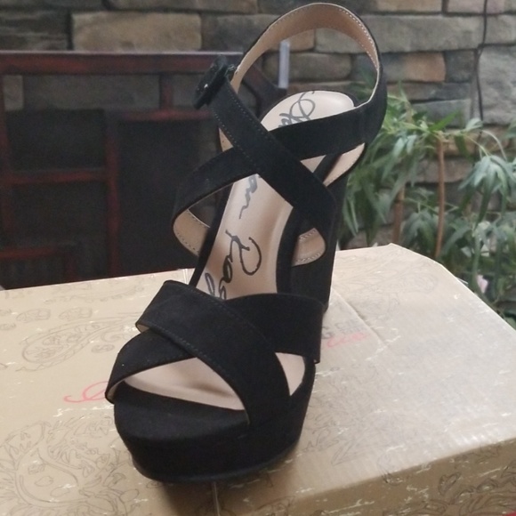 Womens Rachey Peep Toe Casual Platform Sandals, Bl - Picture 2 of 3